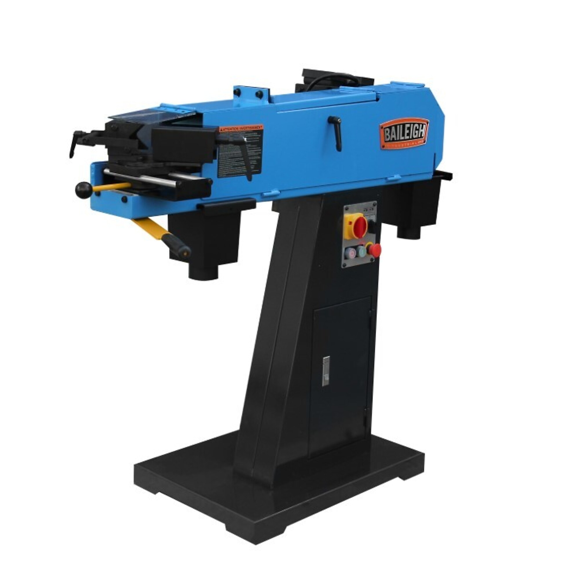 Baileigh 3-Station Abrasive Tube Notcher — 4 HP, 22V, Includes 7 Rollers and 3 Belts, Model# TN-400X3